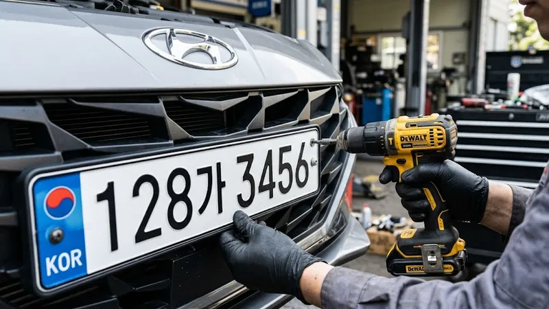 번호판교체비용