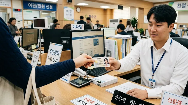 주민등록초본대체