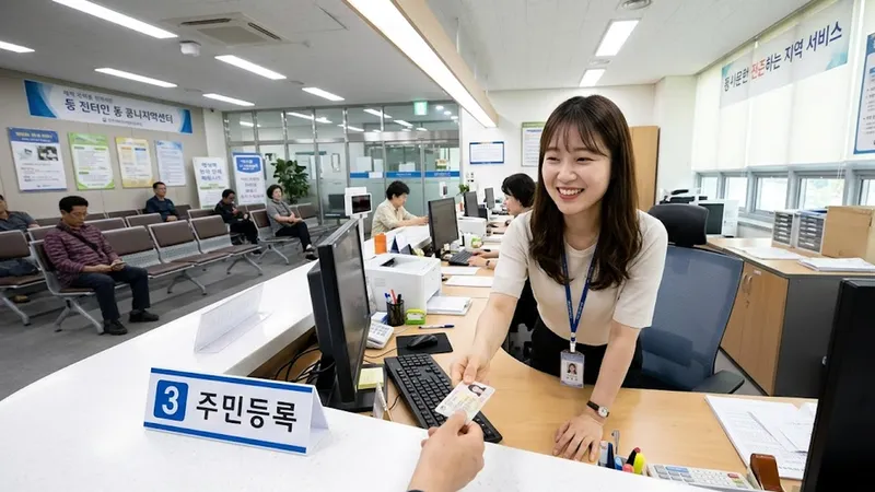 주민등록등본발급