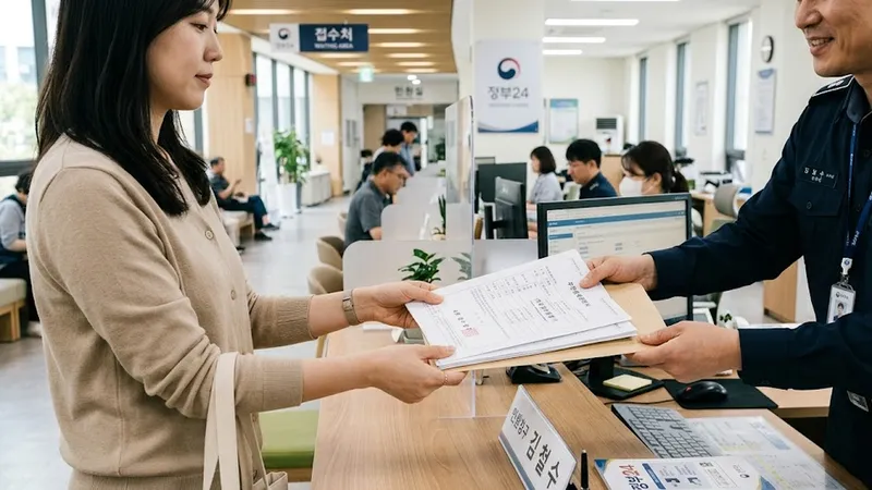 주민센터방문서류