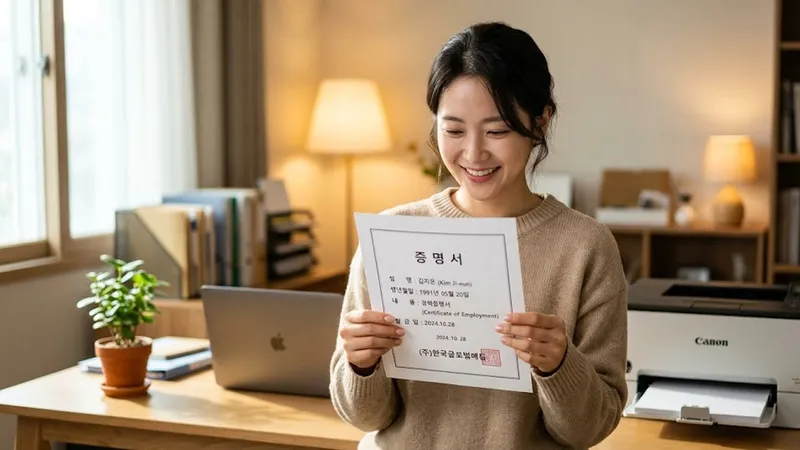 위생사취업서류