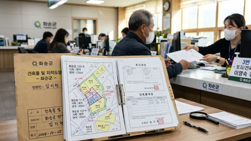 토지등록전환신청