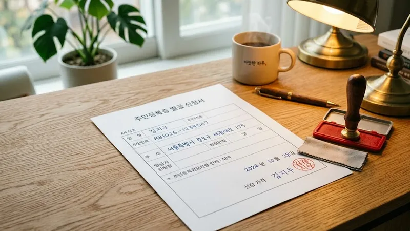 대리인신청서류