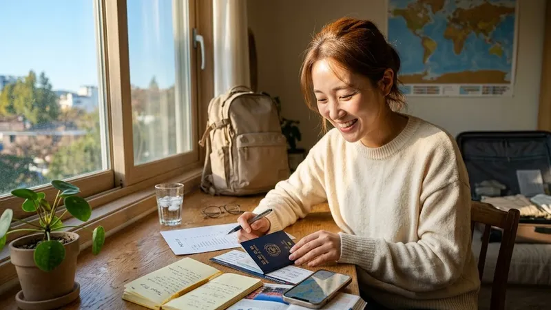 장기출국준비