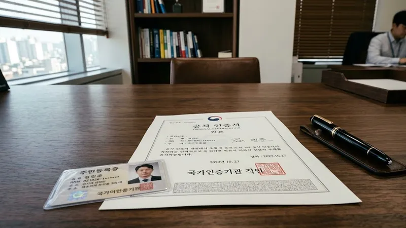 영업신고증