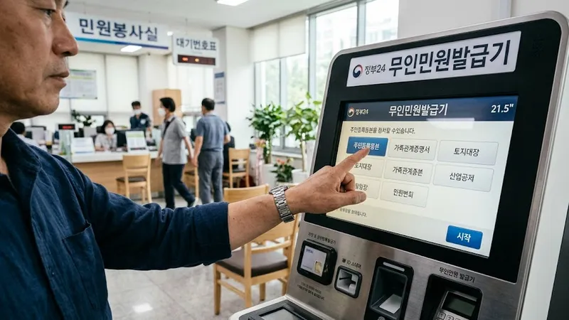 무인발급기증명서