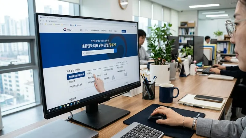정부24민원발급