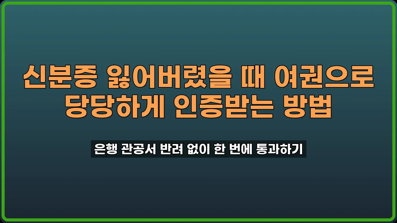 여권 진위 확인